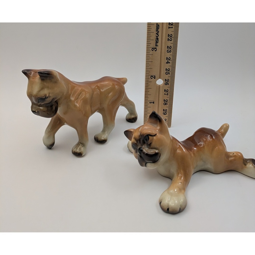 Vintage Ceramic Art Studios Salt & Pepper Shakers Butch and‎ Billy Boxer Dog - Picture 14 of 14
